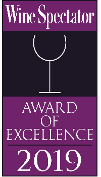 Wine Spectator Award of Excellence 2019